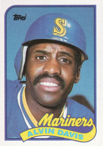 1989 Topps #687 Alvin Davis NM-MT Seattle Mariners 