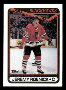 1990-91 Topps #7 Jeremy Roenick VG RC Rookie Chicago Blackhawks 