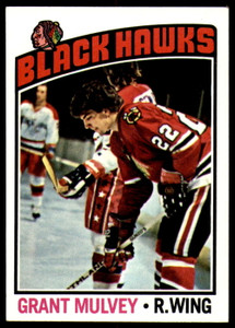 1976-77 Topps #167 Grant Mulvey VG  Chicago Blackhawks 