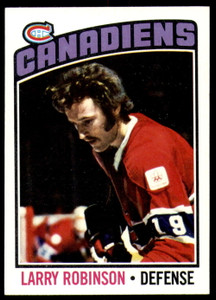 SOLD 185358 1976-77 Topps #151 Larry Robinson VG  Montreal Canadiens 