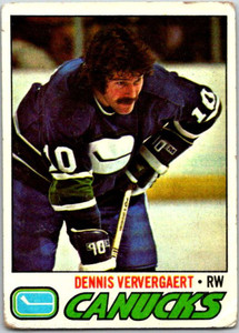 1977-78 Topps #56 Dennis Ververgaert VG  