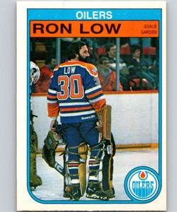 1982-83 O-Pee-Chee #112 Ron Low VG Edmonton Oilers 