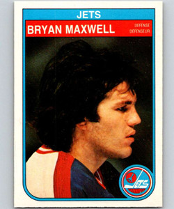1982-83 O-Pee-Chee #387 Bryan Maxwell VG Winnipeg Jets 