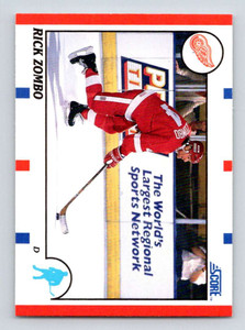 SOLD 186409 1990-91 Score #101 Rick Zombo VG  RC Rookie Detroit Red Wings 