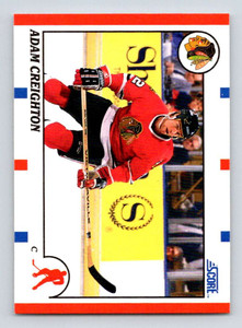 SOLD 186390 1990-91 Score #82 Adam Creighton VG  Chicago Blackhawks 