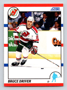 1990-91 Score #109 Bruce Driver VG  New Jersey Devils 
