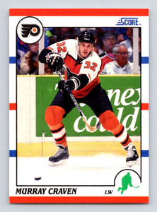 1990-91 Score #56 Murray Craven VG  Philadelphia Flyers 