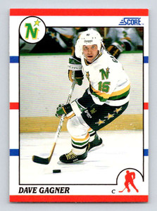 1990-91 Score #108 Dave Gagner VG  Minnesota North Stars 