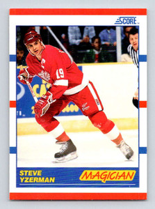 1990-91 Score #339 Steve Yzerman VG  Detroit Red Wings 