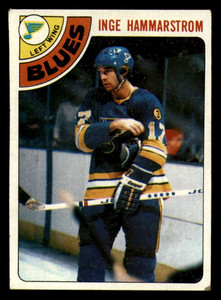 1978-79 Topps #53 Inge Hammarstrom VG St. Louis Blues 