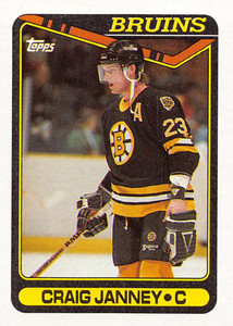 1990-91 Topps #212 Craig Janney VG 