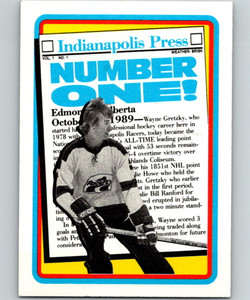 1990-91 Topps #1 Wayne Gretzky VG Los Angeles Kings 