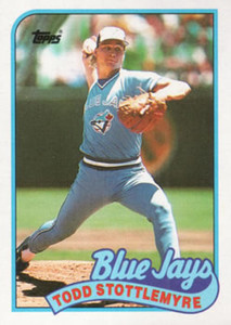 1989 Topps #722 Todd Stottlemyre NM-MT Toronto Blue Jays 