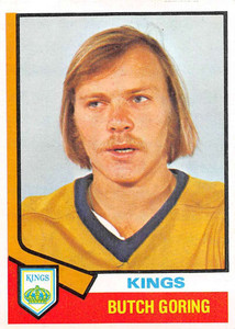 1974-75 Topps #74 Butch Goring VG  Los Angeles Kings 