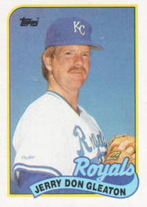 1989 Topps #724 Jerry Don Gleaton NM-MT Kansas City Royals 