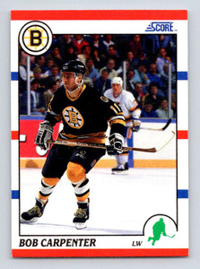1990-91 Score #16 Bob Carpenter VG  Boston Bruins 