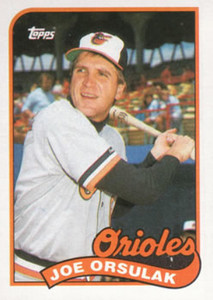 1989 Topps #727 Joe Orsulak NM-MT Baltimore Orioles 