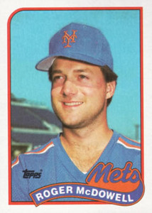 1989 Topps #735 Roger McDowell NM-MT New York Mets 