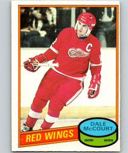 1980-81 O-Pee-Chee #245 Dale McCourt VG Detroit Red Wings 