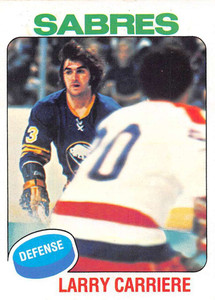 1975-76 Topps #154 Larry Carriere VG 