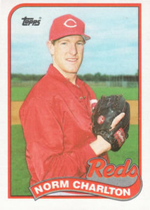 1989 Topps #737 Norm Charlton NM-MT RC Rookie Cincinnati Reds 