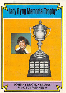 1974-75 Topps #245 Johnny Bucyk VG  Boston Bruins 