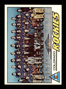 1977-78 Topps #76 Colorado Rockies TC VG  Colorado Rockies 