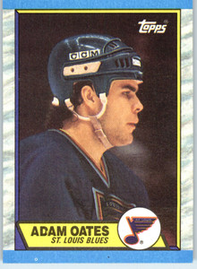 1989-90 Topps #185 Adam Oates VG St. Louis Blues 