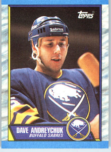 1989-90 Topps #106 Dave Andreychuk VG Buffalo Sabres 