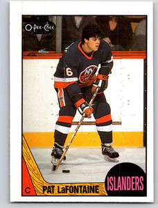 SOLD 183665 1987-88 O-Pee-Chee #173 Pat LaFontaine VG New York Islanders 