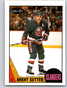 SOLD 183519 1987-88 O-Pee-Chee #27 Brent Sutter VG New York Islanders 