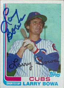 Larry Bowa Autographed 1982 Topps Traded #10T