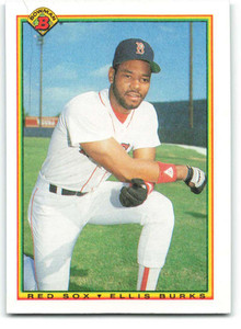 1990 Bowman #280 Ellis Burks VG Boston Red Sox 