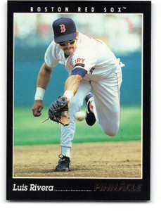 1993 Pinnacle #159 Luis Rivera VG Boston Red Sox 