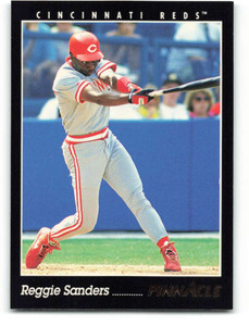 1993 Pinnacle #158 Reggie Sanders VG Cincinnati Reds 
