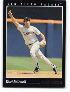 1993 Pinnacle #154 Kurt Stillwell VG San Diego Padres 