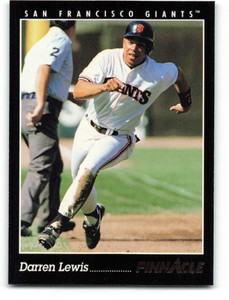 1993 Pinnacle #94 Darren Lewis VG San Francisco Giants 