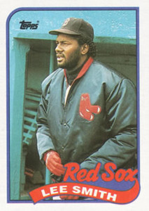 1989 Topps #760 Lee Smith NM-MT Boston Red Sox 