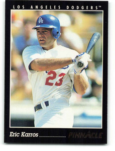 1993 Pinnacle #14 Eric Karros VG Los Angeles Dodgers 