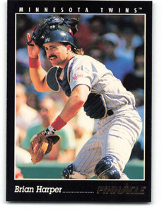 1993 Pinnacle #54 Brian Harper VG Minnesota Twins 