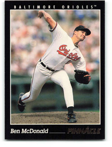 1993 Pinnacle #72 Ben McDonald VG Baltimore Orioles 