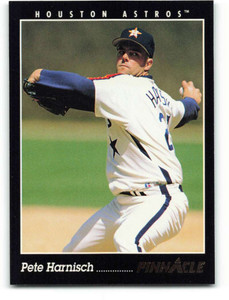 1993 Pinnacle #113 Pete Harnisch VG Houston Astros 
