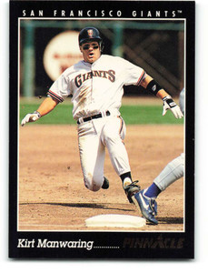 1993 Pinnacle #122 Kirt Manwaring VG San Francisco Giants 