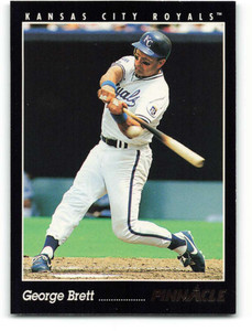 1993 Pinnacle #131 George Brett VG Kansas City Royals 