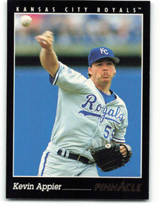 1993 Pinnacle #133 Kevin Appier VG Kansas City Royals 