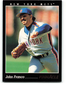1993 Pinnacle #216 John Franco VG New York Mets 