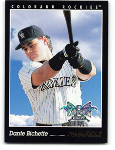 1993 Pinnacle #232 Dante Bichette VG Colorado Rockies 