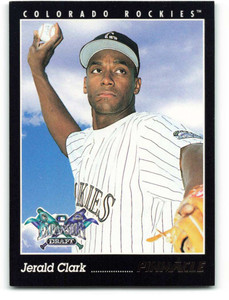 1993 Pinnacle #234 Jerald Clark VG Colorado Rockies 