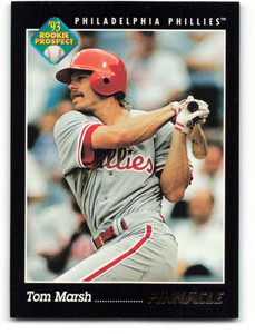1993 Pinnacle #256 Tom Marsh VG Philadelphia Phillies 