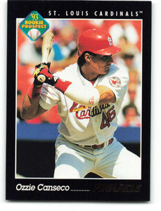 1993 Pinnacle #272 Ozzie Canseco VG St. Louis Cardinals 
